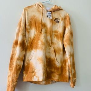 So far so gone hoodie. Orange yellow tie dye. New w tags. Empyre from Zumiez.